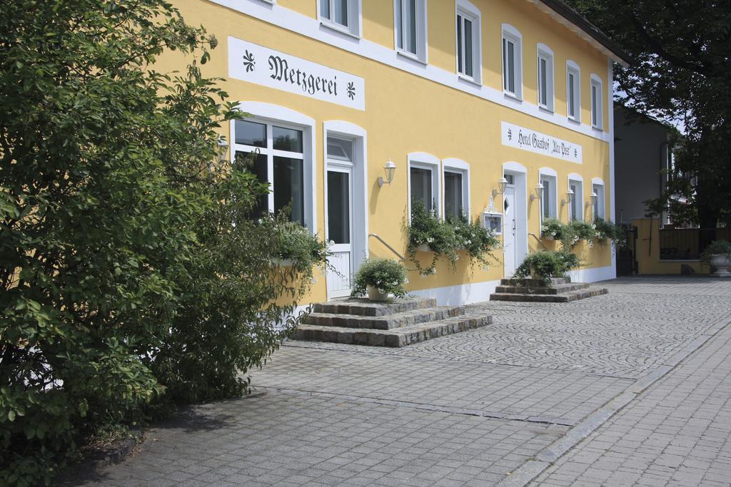 Hotel Gasthof Alte Post - Restaurant Offen Oberding Exterior photo